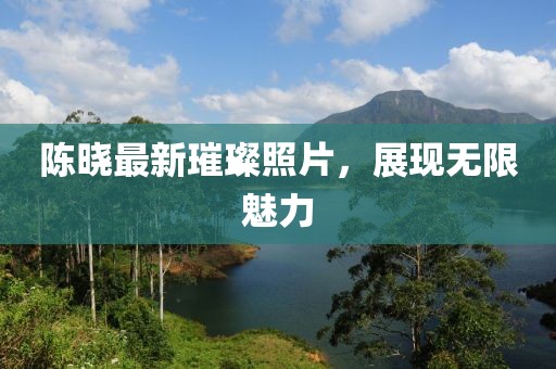 陳曉最新璀璨照片，展現(xiàn)無限魅力