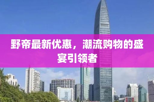 野帝最新優(yōu)惠，潮流購(gòu)物的盛宴引領(lǐng)者