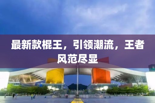 最新款棍王，引領(lǐng)潮流，王者風(fēng)范盡顯