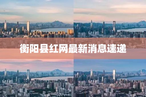衡陽(yáng)縣紅網(wǎng)最新消息速遞