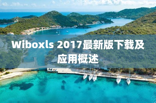 Wiboxls 2017最新版下載及應(yīng)用概述