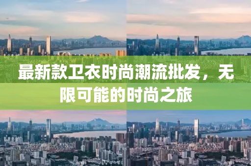 最新款衛(wèi)衣時尚潮流批發(fā)，無限可能的時尚之旅