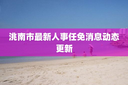 洮南市最新人事任免消息動態(tài)更新