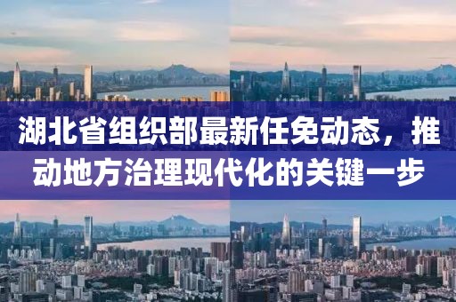 湖北省組織部最新任免動態(tài)，推動地方治理現(xiàn)代化的關(guān)鍵一步
