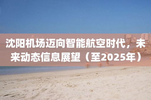 沈陽機場邁向智能航空時代，未來動態(tài)信息展望（至2025年）
