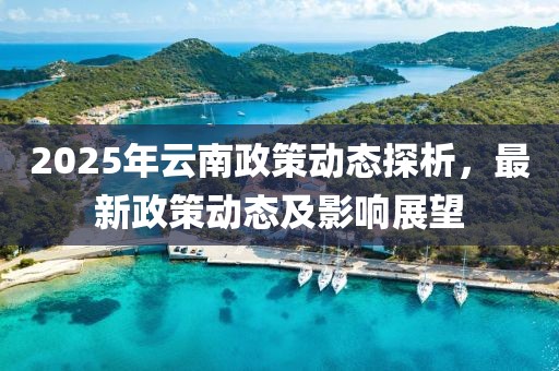 2025年云南政策動(dòng)態(tài)探析，最新政策動(dòng)態(tài)及影響展望