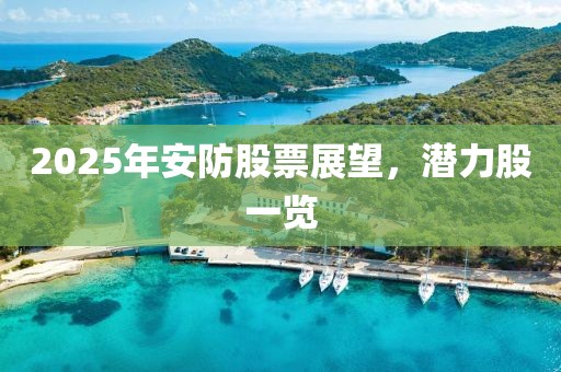 2025年安防股票展望，潛力股一覽
