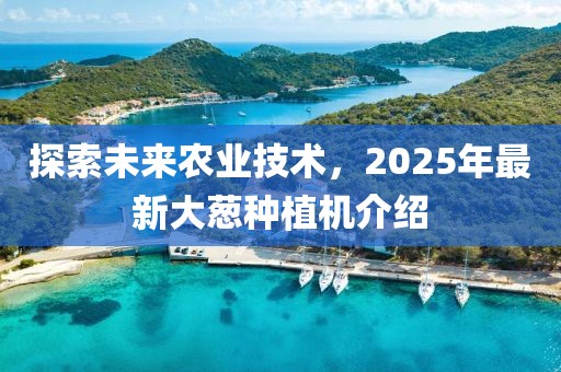 探索未來農(nóng)業(yè)技術(shù)，2025年最新大蔥種植機(jī)介紹