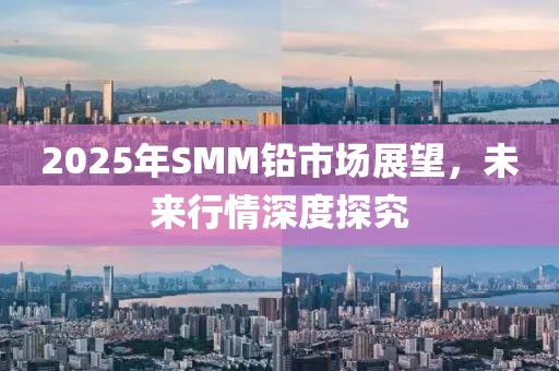 2025年SMM鉛市場(chǎng)展望，未來行情深度探究