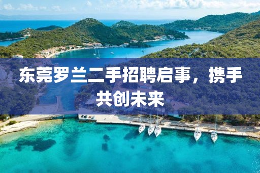 東莞羅蘭二手招聘啟事，攜手共創(chuàng)未來