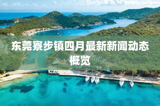 東莞寮步鎮(zhèn)四月最新新聞動(dòng)態(tài)概覽