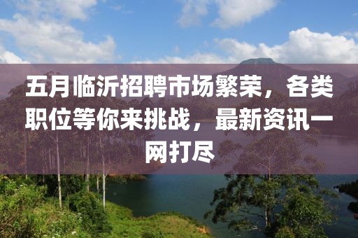 五月臨沂招聘市場(chǎng)繁榮，各類職位等你來(lái)挑戰(zhàn)，最新資訊一網(wǎng)打盡