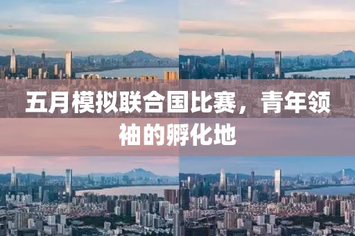 五月模擬聯(lián)合國比賽，青年領袖的孵化地
