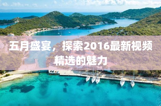 五月盛宴，探索2016最新視頻精選的魅力