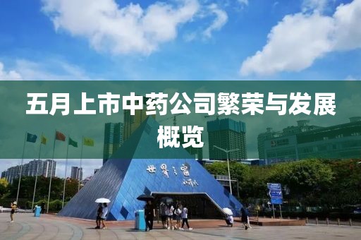 五月上市中藥公司繁榮與發(fā)展概覽