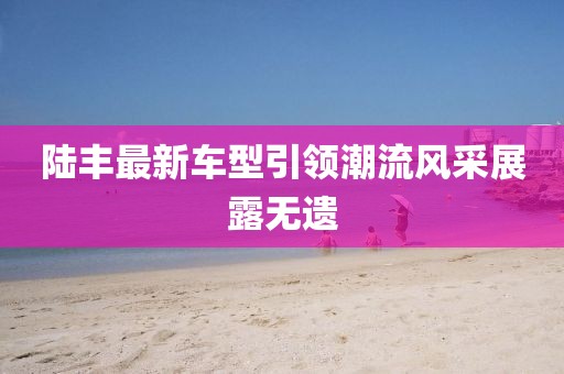 陸豐最新車型引領(lǐng)潮流風采展露無遺