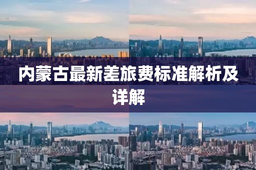 內(nèi)蒙古最新差旅費(fèi)標(biāo)準(zhǔn)解析及詳解